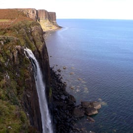 Kilt Rock Waterfall - Isle of Skye