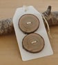 Rustic Driftwood Buttons - Image 1