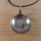 Upcycled Silver Plated Spoon Necklace (SPN102504)