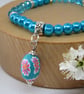Turquoise Stretch Bracelet - Image 8