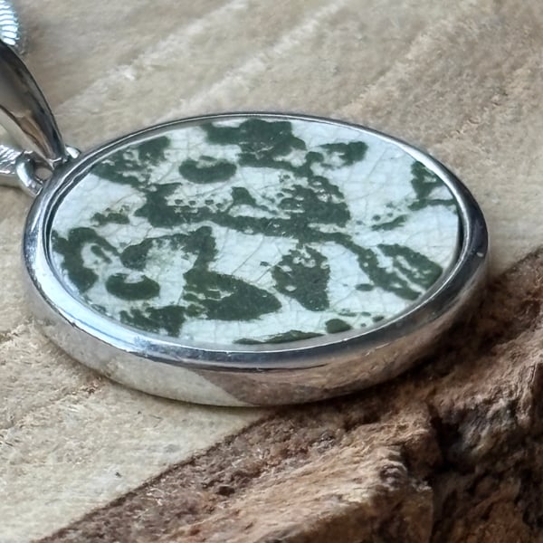 Handmade Pendant, Unique, Eco Friendly Christmas Gifts, Sterling Silver.