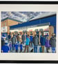 Peterborough. Framed & Unframed Fine Art Print, Utd United Football FC, Gift - Image 5