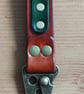 Leather Riveted Keyring Belt Dangler HK Sling Clip 