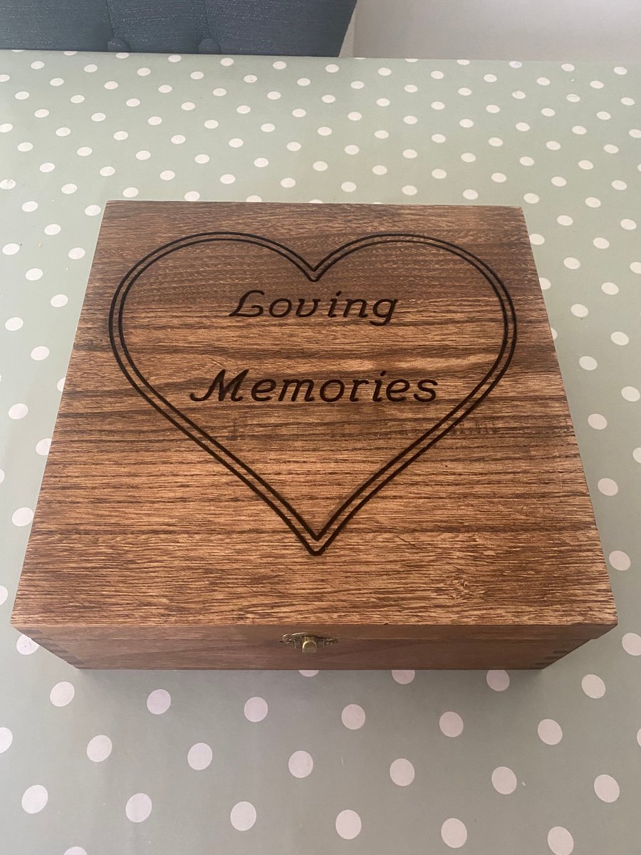 Personalised memory box