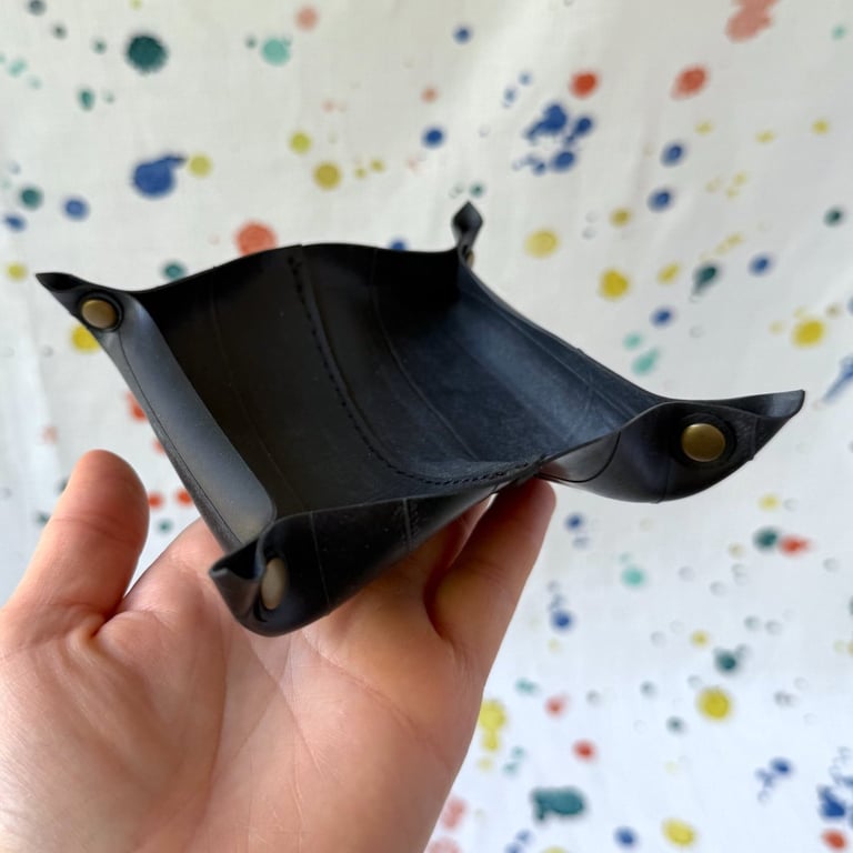 Tray made form Bicycle Inner Tubes - Prototype Smaller - Super Seconds