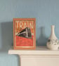 Black Train All Occasion Card