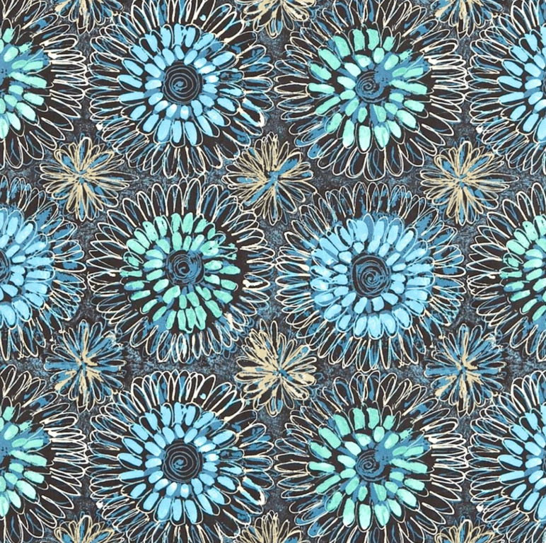 Harlequin SCION Cotton Fabric, Aloha from the Wabi Sabi Collection, Off-cut