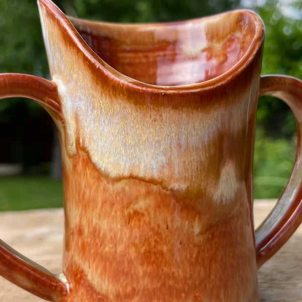 MadeWithMud DigniTEA Double Handled Cut out (nose) Mug