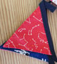 Mini bunting in a space theme (1) ideal for party or room decoration.