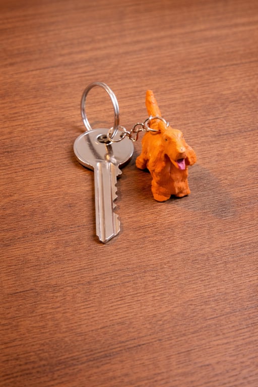 Dog Keyrings, Cocker spaniel.