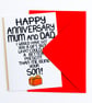 Funny Anniversary Card Happy Anniversary for Mum and Dad Best Gift from your Son - Image 6