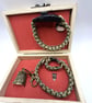 Bikers Gift Box, Bikers Bell Gremlin Bell, Paracord Bracelet , Paracord Lanyard