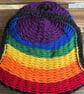 Rainbow (reverse colour order) tea pot cosy - Image 5