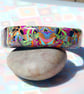 Designer Bangle - Abstract Pop Art Style in Rich Colours - Handmade - Unique - Image 1