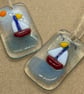 Fused glass keepsake card - Image 2