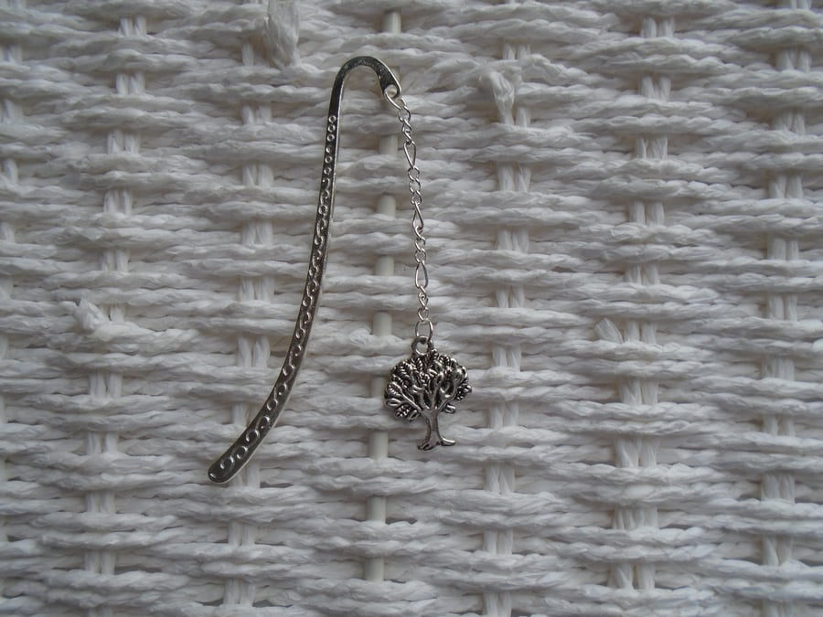 Silver Plated Tree of Life Bookmark 