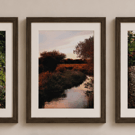 Dorset & Somerset Countryside Wall Art Print Set of 3 – Rustic Landscapes