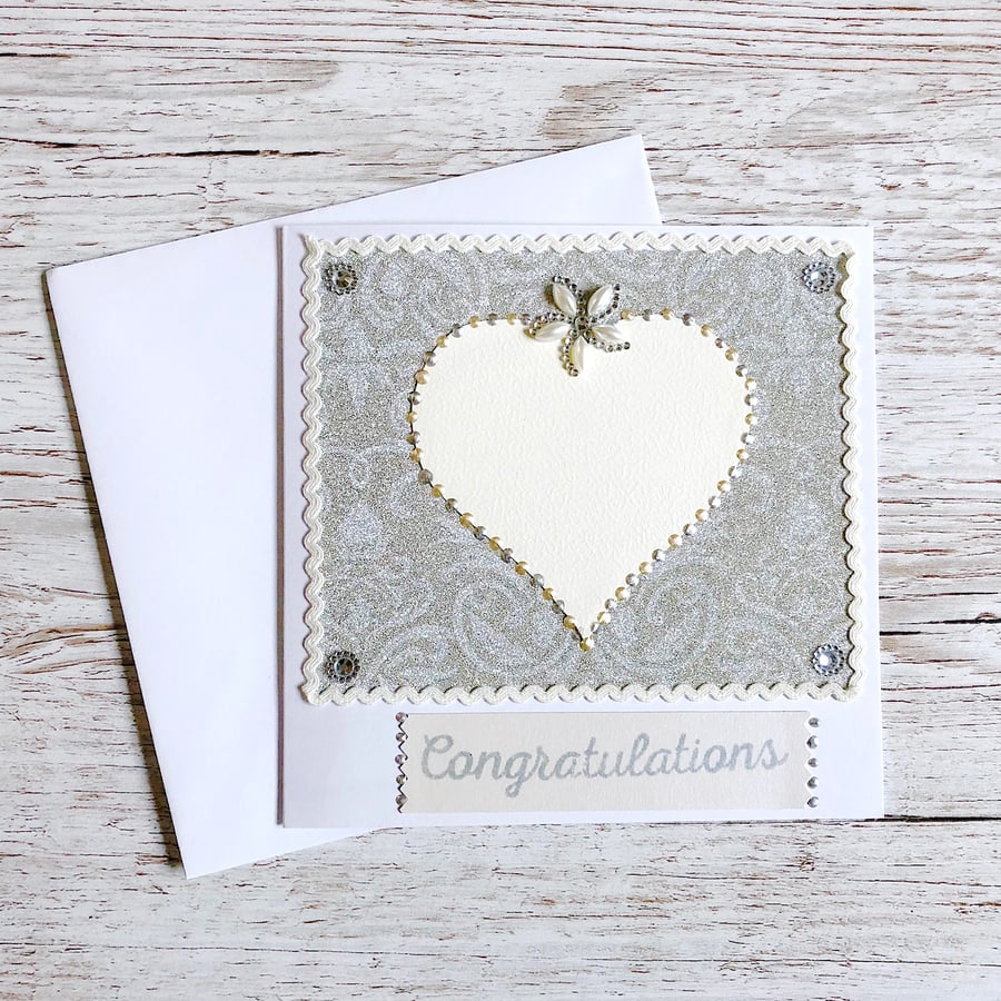 Pearl Wedding anniversary card - 30th wedding anniversary card