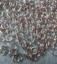 75 x Silver Tone Jumprings - Unsoldered - 7mm 