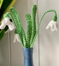 Crochet snowdrops, spring wildflowers, handmade flowers - Image 3