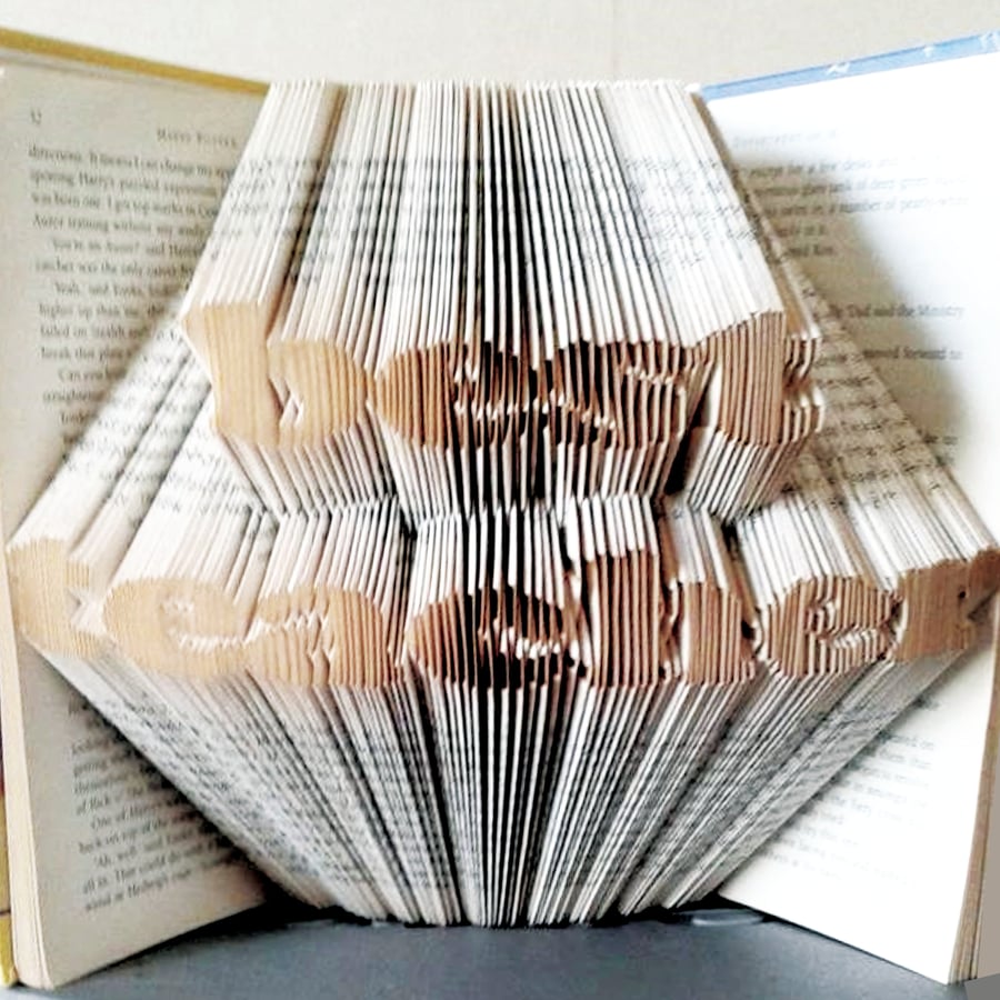 best teacher MMF Book Folding Pattern - EMAILED PDF PATTERN