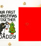 Our First Christmas Together Daddy Christmas Card - Image 4