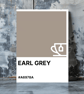 EARL GREY Greeting Card – Colour Swatch Series (A6, Blank Inside)