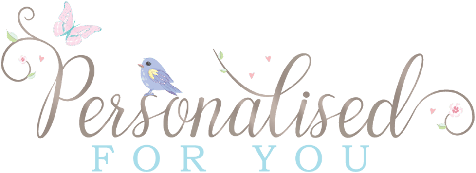 Personalised with love for you 
