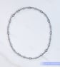 Bracelet sterling silver beaded handmade stretchy stacking dainty - Image 3