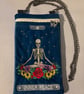 Embroidered Tarot inspired - Inner Peace  - Velour - Image 1