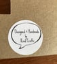 21st Birthday cards, handmade in white or brown kraft card with envelope, - Image 6
