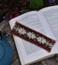 Fair Isle Knitted Bookmark, Shetland Wool - Image 1