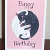 cat birthday card, cat birthday card, cat birthday card