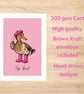 Top Bird Duck Greetings Card - Funny Friendship Card - Pheasant card -  - Image 9