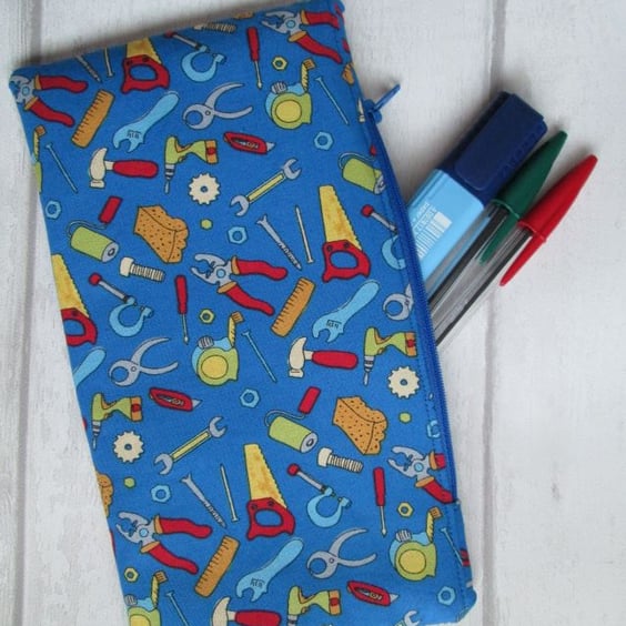 Tools, DIY Zip Top Bag, Storage Bag, Pencil Case, DIY, Carpenter, Builder