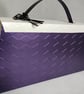 Groovy Retro 1960s Inspired Purple & White Long Handbag Style Gift Box  - Image 5