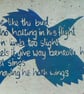 Be Like The Bird lino cut print - Image 3