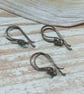 Handmade Aged Copper Ball Earwires, Set of 3 Pairs - Image 2