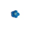 Single Forget Me Knot Blue Flower Power Brooch by EllyMental