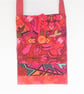SMALL PATCHWORK Shoulder BAG, vintage cotton fabric, minimalist design - Image 1