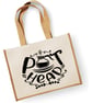 Pot Head -   Large Jute Shopper Bag  - Image 1