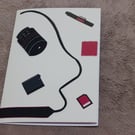  'Camera Kit' card, A5, enveloped