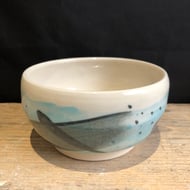 Stoneware XXX brushwork bowl (1 of 3)