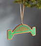 Tyne Bridge Christmas Tree Decoration - Tyneside Newcastle Gateshead Landmark  - Image 2