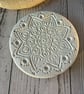Imperfect Edition Mandala Essential Oil Diffuser Clay Pedestal - Image 6