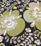 Big Green Groovy Flower Retro fabric Lampshade - Image 7