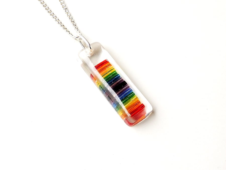 Rainbow Necklace (1488)