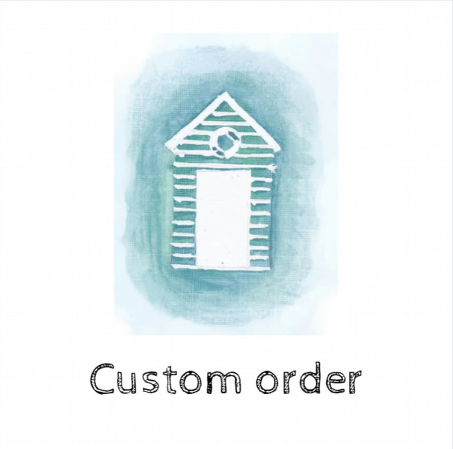 Custom order for Hollie Cox  