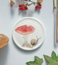 Toadstool mini wall plate - Image 1