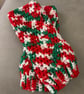 Hand Crocheted Festive Fingerless Wrist Warmers - Image 3